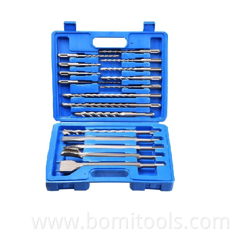 SDS PLUS Drill Bit and Chisel Set